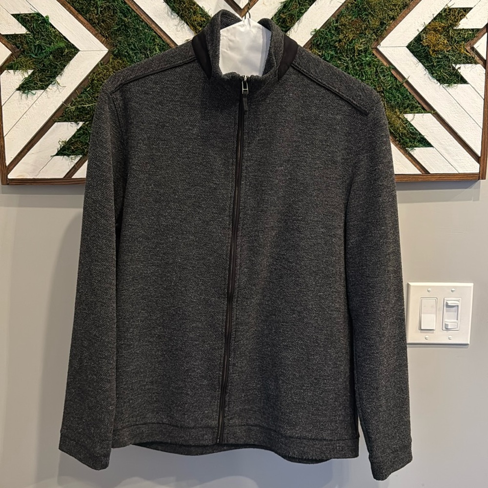 Saks Fifth Avenue Full Zip Sweater - Medium EUC!